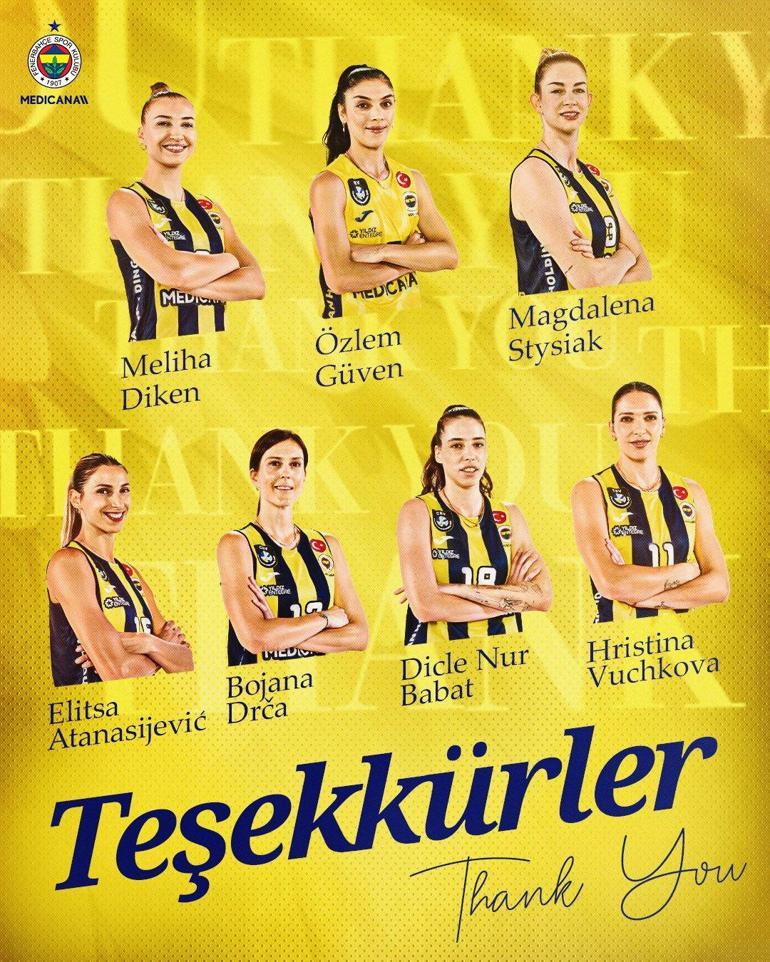 Fenerbahce Medicanada 7 ayrımları resmi olarak duyuruldu ...