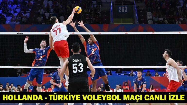 Türkiye Live Saat Voleybol Maçı: Nesin Epheler Maçı Hangi Kanal? FIVB Milletler Ligi’nin ikinci oyunu!