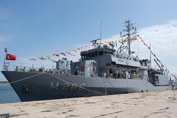 “TCG Amanra” tarama gemim Kirklareli ziyaretçilerine açıktı