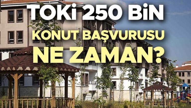Toki E-Devletinin Uygulaması 2025 Ne zaman? || Toki 250 bin sosyal inşaat sorusu başladı, talep tarihi ne zaman açıklandı?