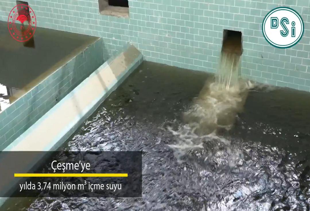 Çeşme için Bakan Yumakli için suda iyi haber! Proje bugün uygulanıyor 