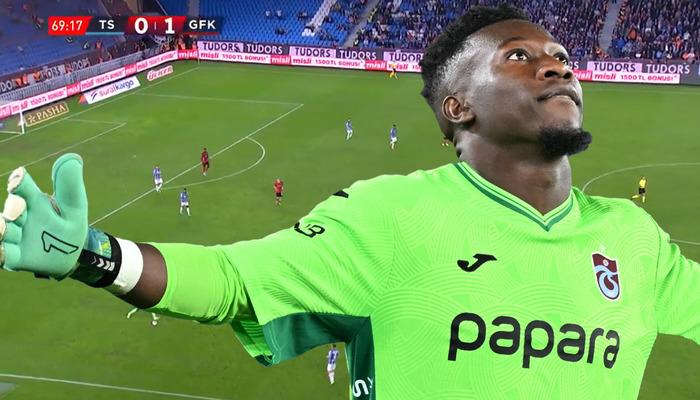 Trabzonspor Andre Allana’nın kalecisi, ilk ev oyunu işaretlendi!