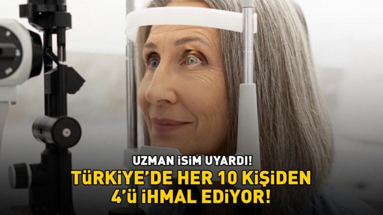 Türkiye’de her 10 kişiden 4’ü ihmal ediyor! Uzman uyarıyor: Erken teşhis ve bilinçli davranışla bunun önüne geçmek mümkün.