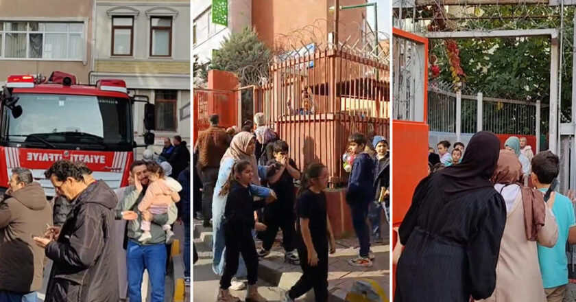 Okulda Duman Alarmı: Öğrenciler Tahliye Edildi, Veliler Okula Akın Etti